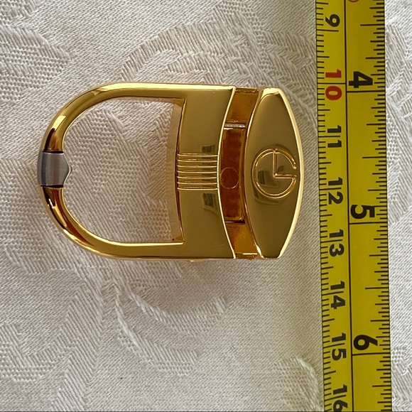 Goldlion Black Men's New Belt Polished Silver-tone Gold-tone Buckles - Picture 13 of 13